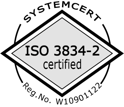 MGA Montagen S.r.l. - Welding specialists - CERTIFICAZIONE - EN ISO 3834-2:2005